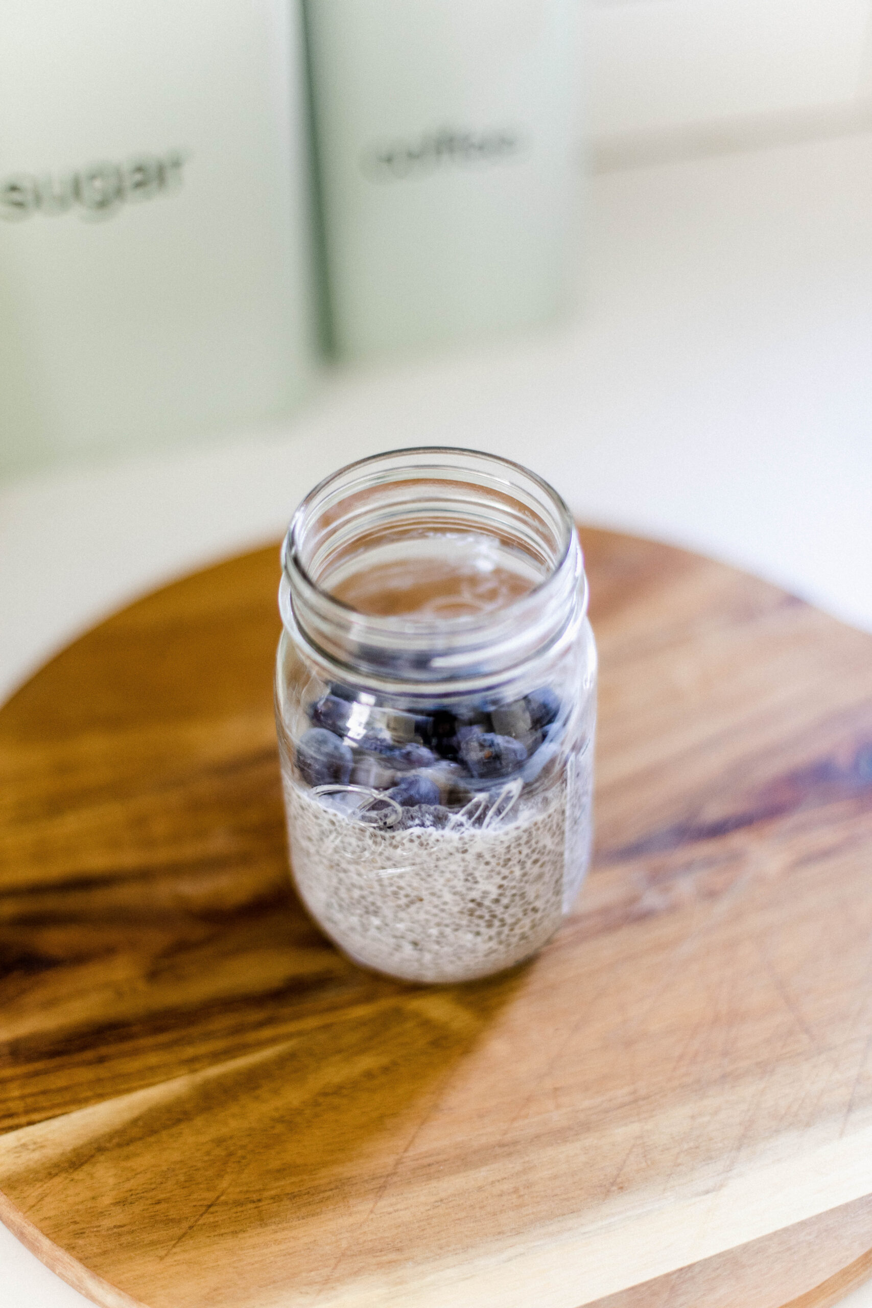 Mason Jar Chia Seed Pudding