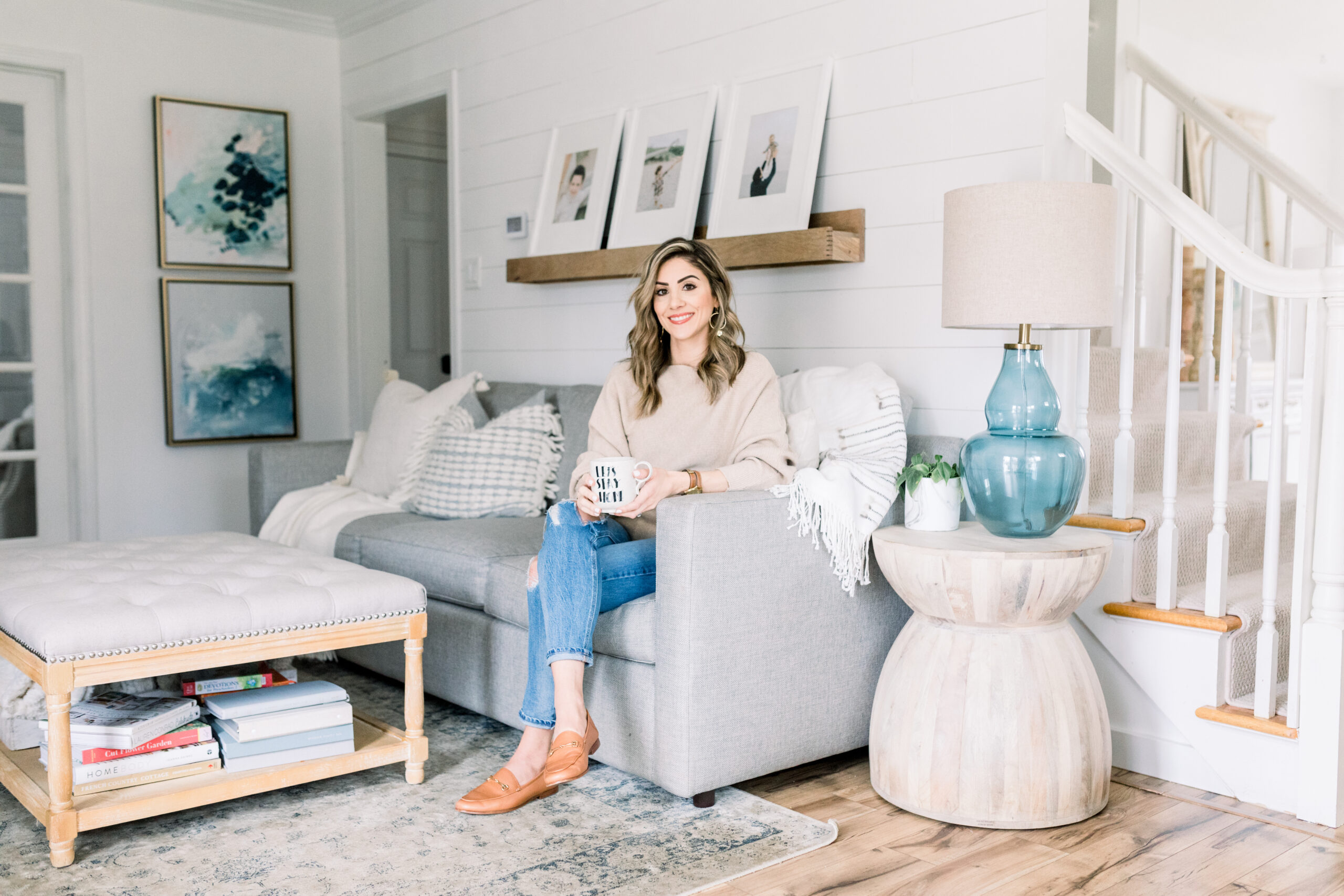 Connecticut life and style Lauren McBride shares her new self-designed home decor line, available for purchase exclusively on QVC.