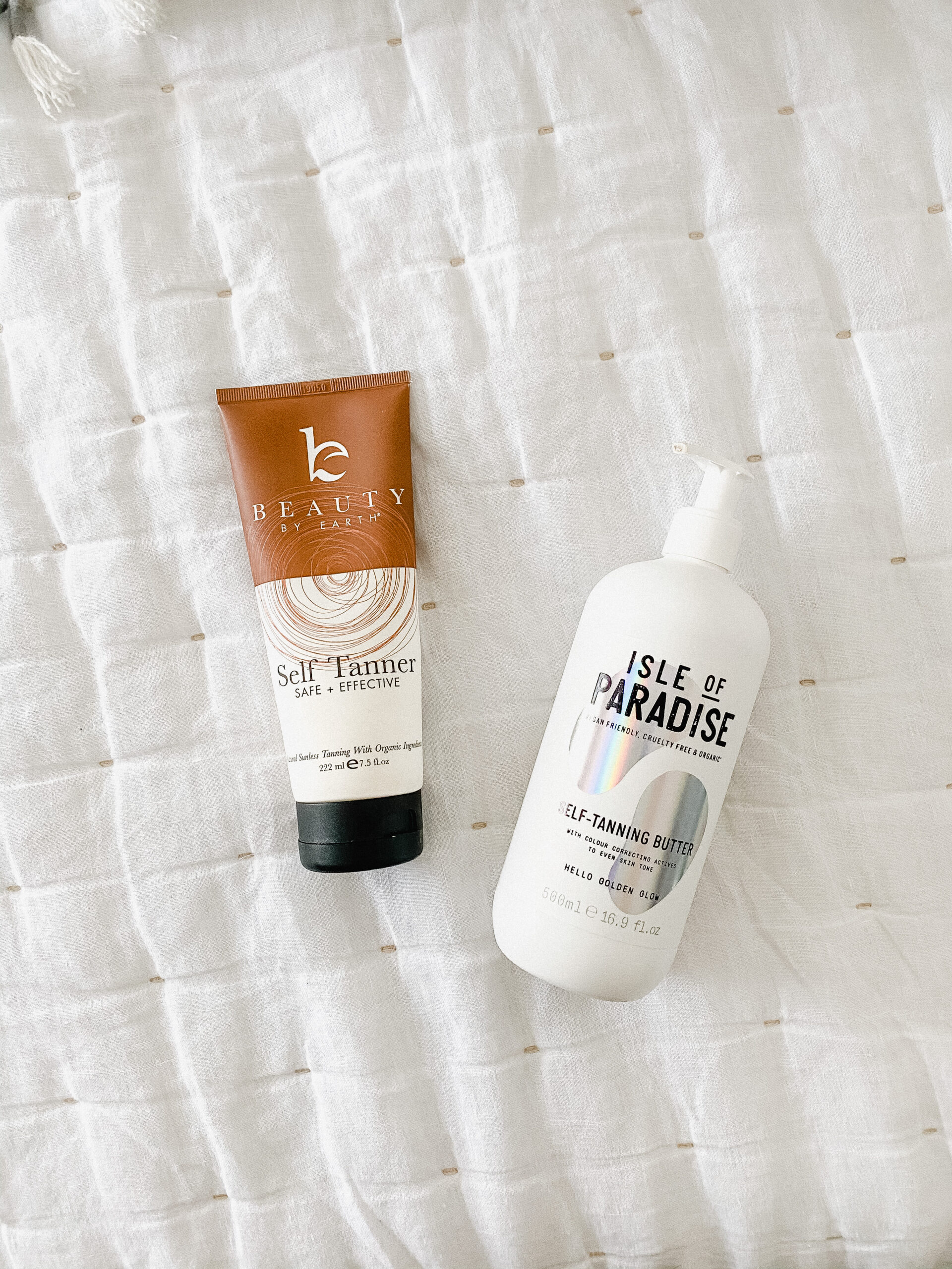 Connecticut life and style blogger Lauren McBride shares her current favorite body products including body lotion, self tanner, and more.