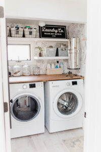 Home Tour: Laundry Room - Lauren McBride