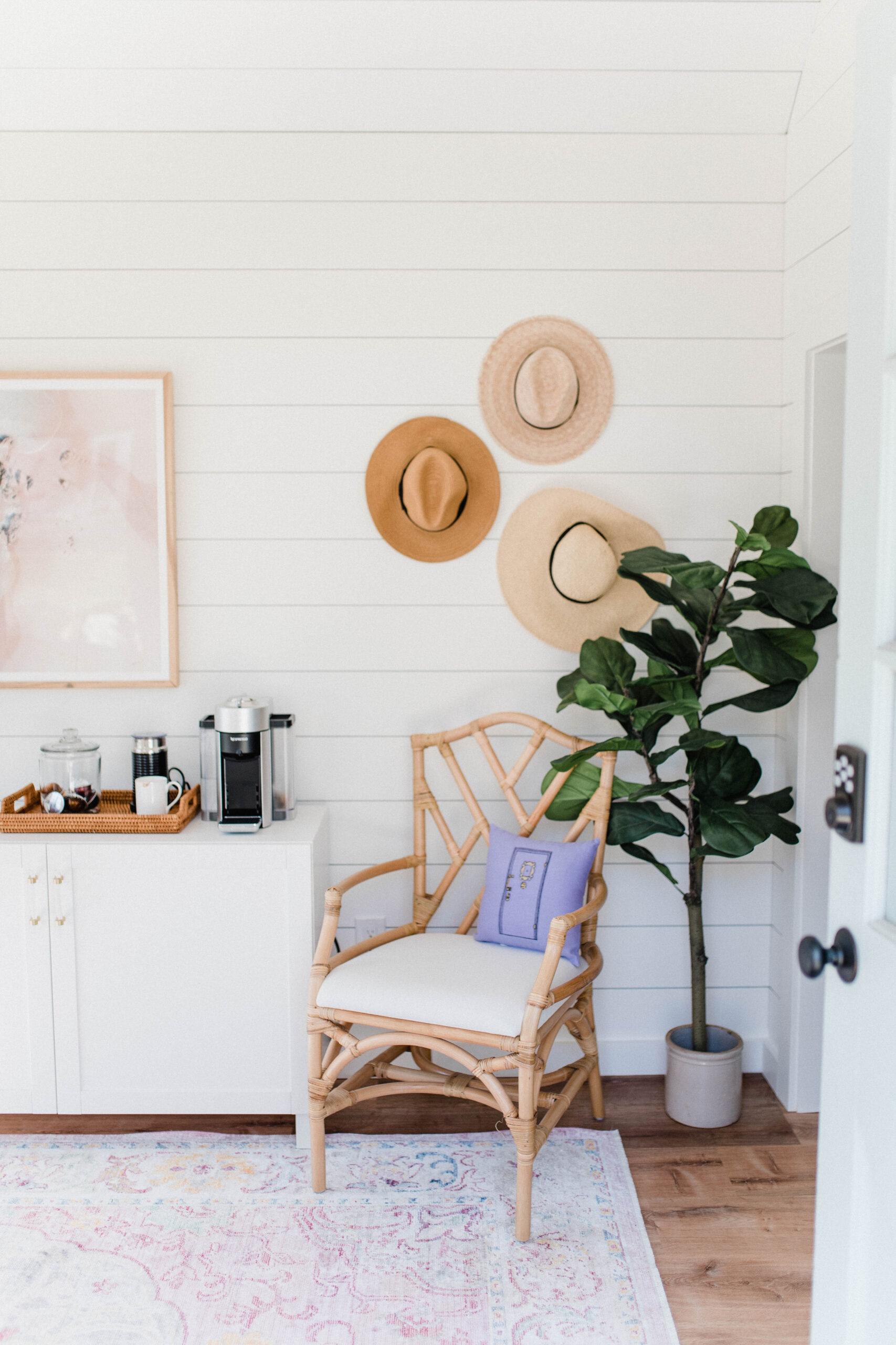 Connecticut life and style blogger Lauren McBride shares her Shed Shed Office Space and how it transformed from a run down shed to an inspirational office.