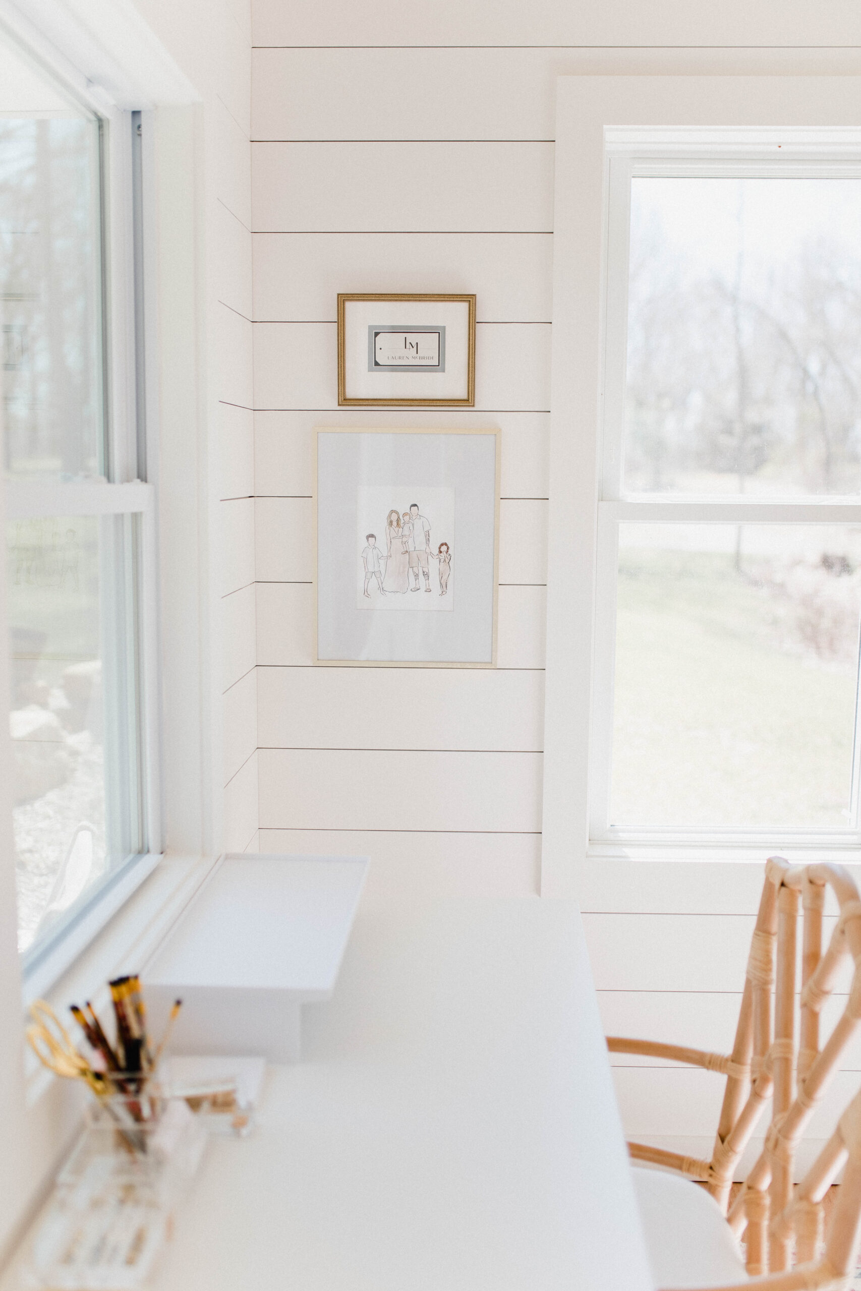 Connecticut life and style blogger Lauren McBride shares her Shed Shed Office Space and how it transformed from a run down shed to an inspirational office.