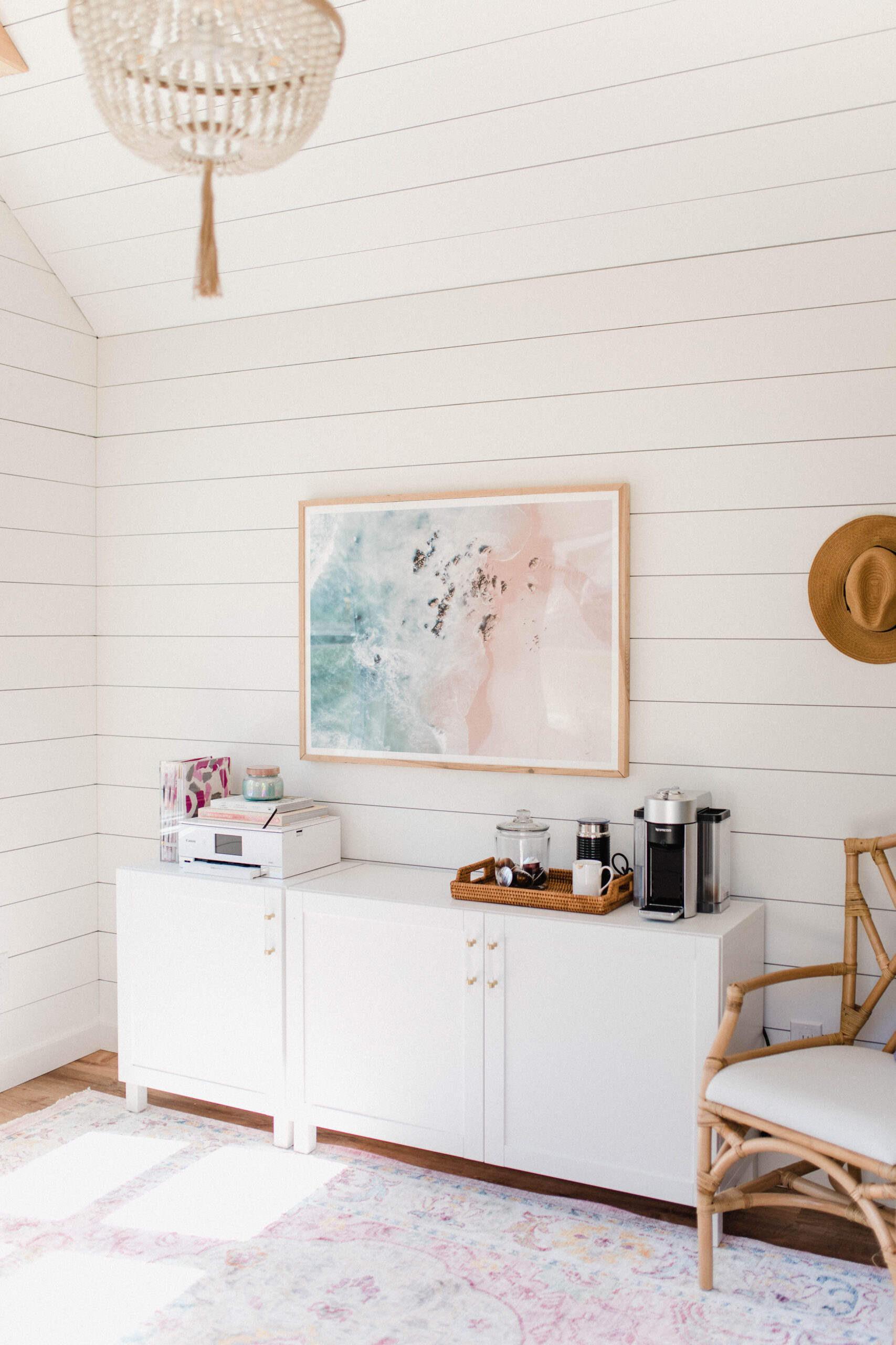 Connecticut life and style blogger Lauren McBride shares her Shed Shed Office Space and how it transformed from a run down shed to an inspirational office.