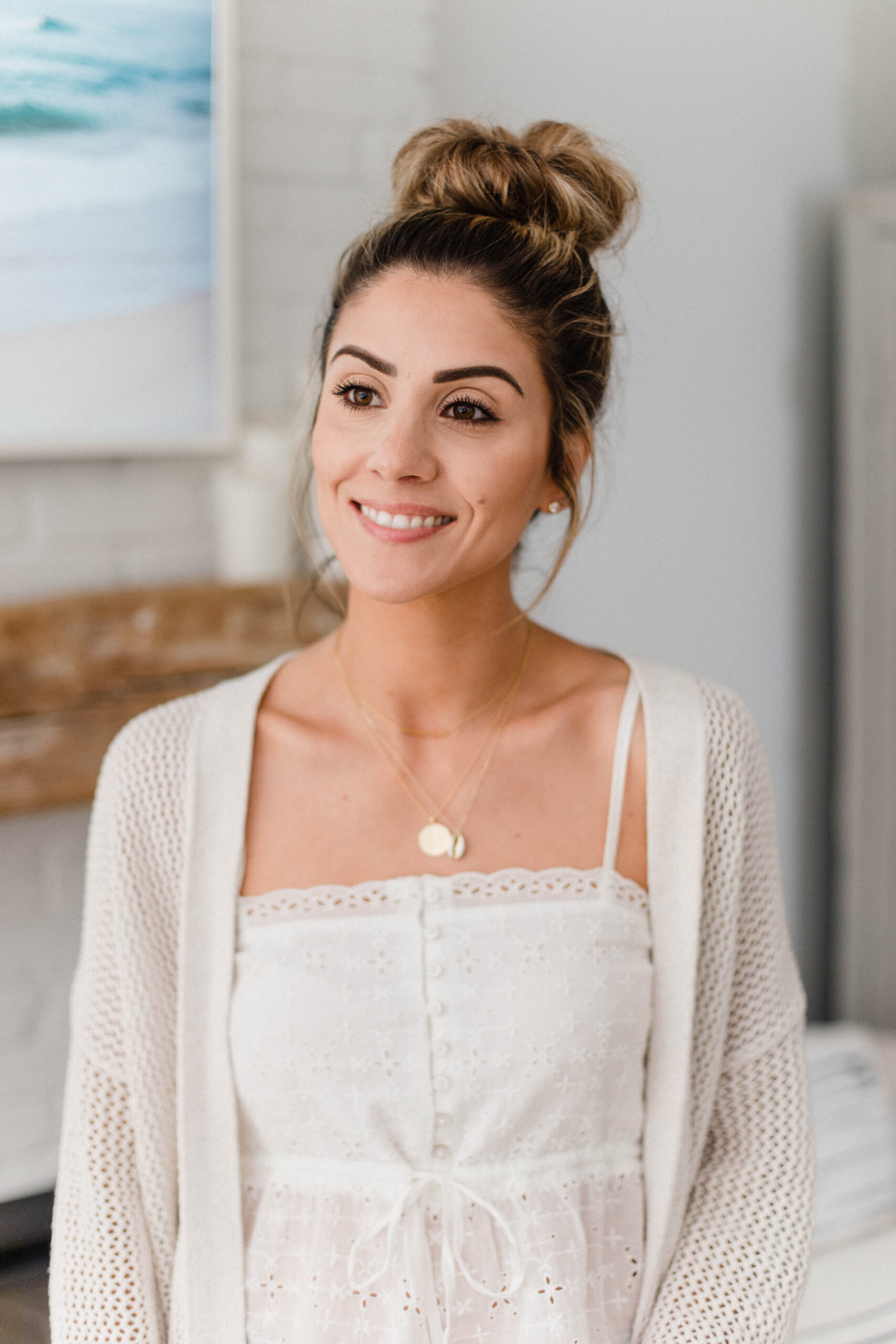 Connecticut life and style blogger Lauren McBride shares her everyday jewelry, including necklaces, simple earrings, and name bracelets. 