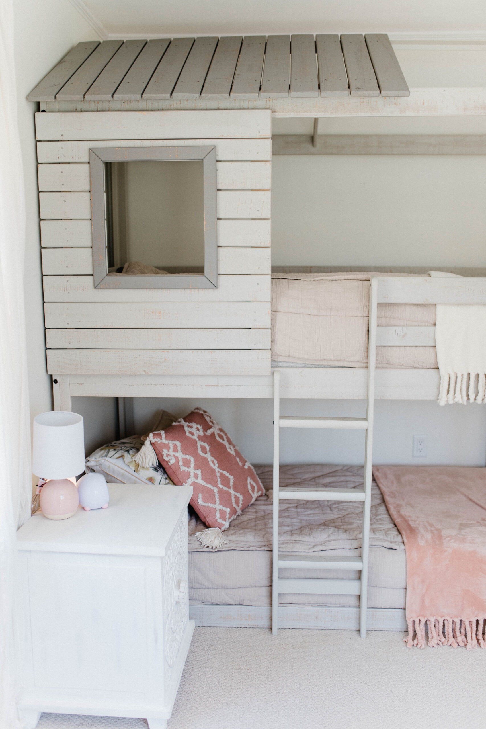 Connecticut life and style blogger Lauren McBride shares her daughter's bedroom - a fun, girly, and sophisticated space for a growing little girl. 