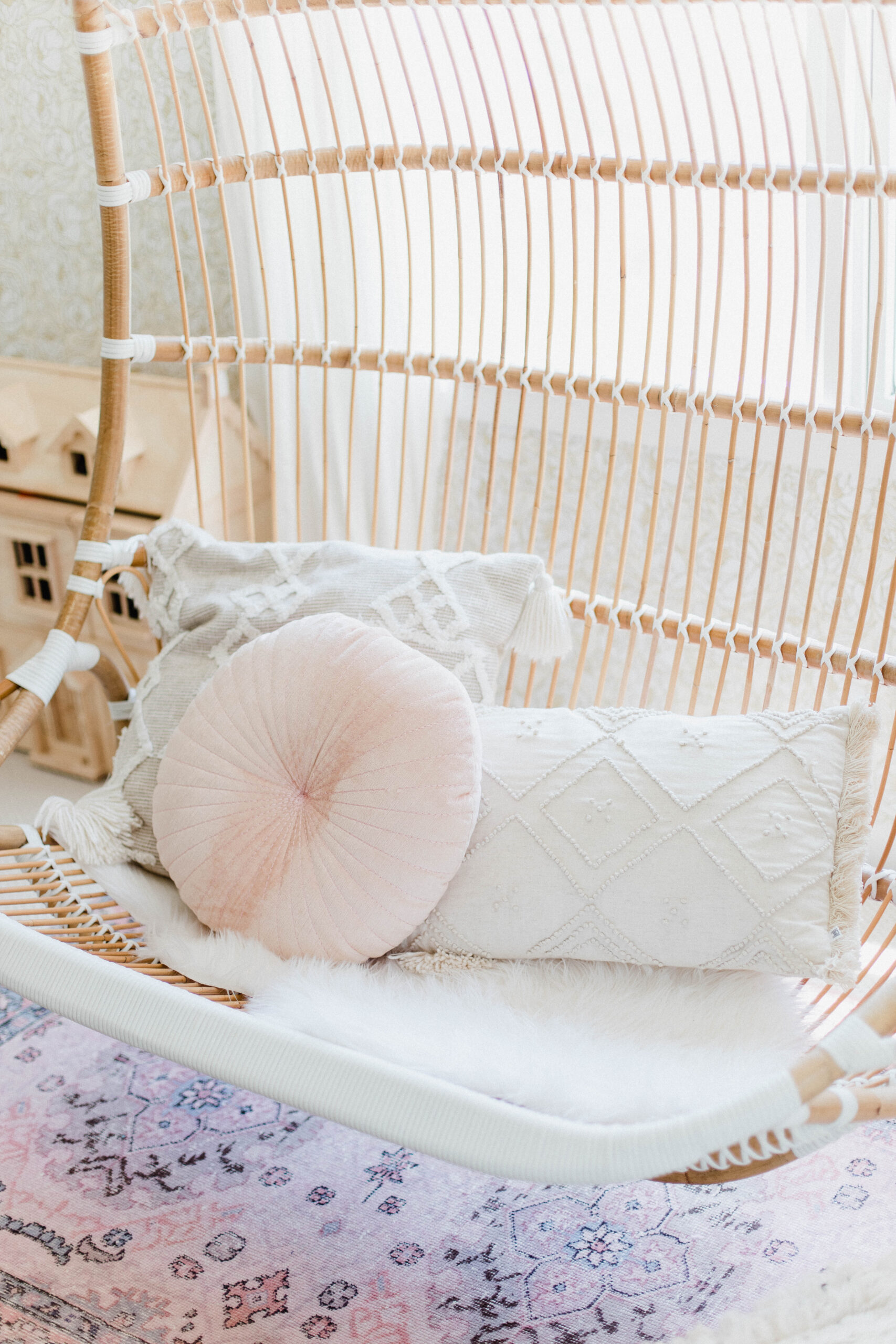 Connecticut life and style blogger Lauren McBride shares her daughter's bedroom - a fun, girly, and sophisticated space for a growing little girl. 