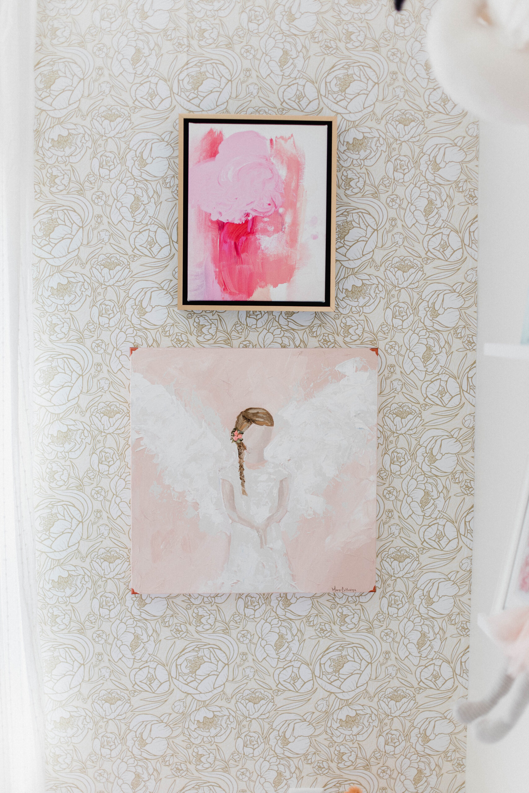 Connecticut life and style blogger Lauren McBride shares her daughter's bedroom - a fun, girly, and sophisticated space for a growing little girl. 