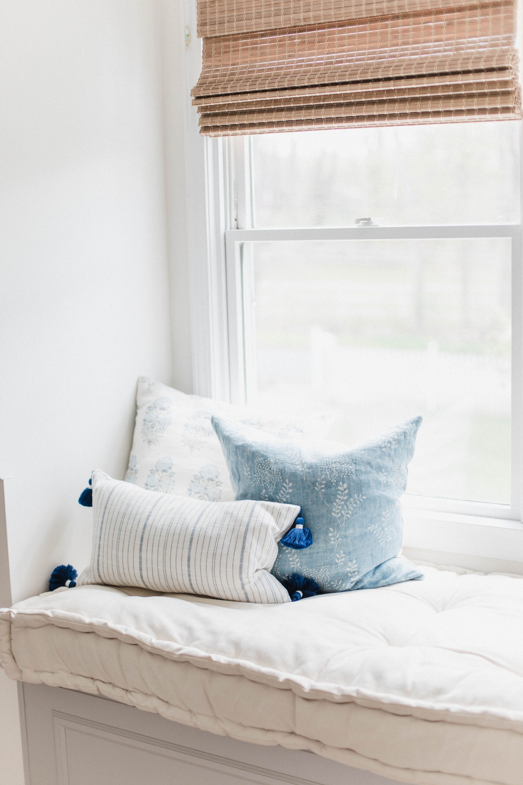 Connecticut life and style blogger Lauren McBride shares a home tour of her master bedroom, featurng paint colors and a source list.