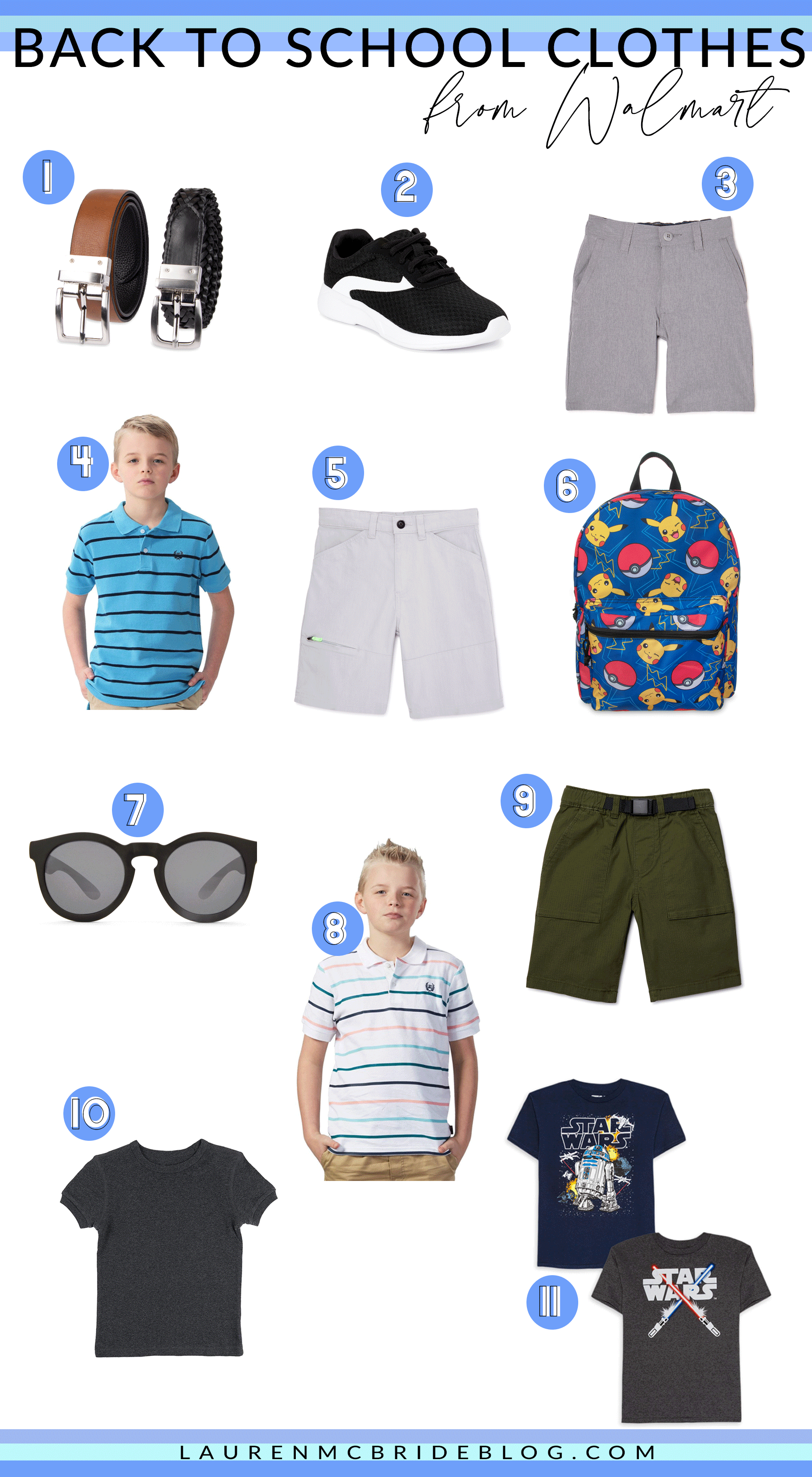 Back To School Clothes From Walmart - Lauren McBride