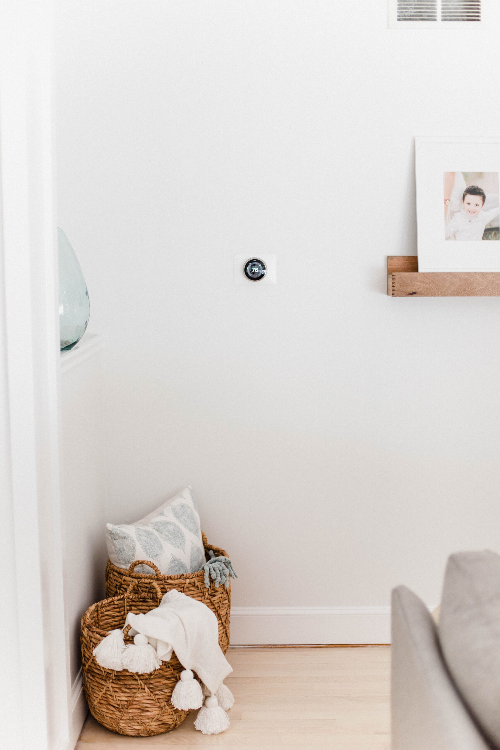 Connecticut life and style blogger Lauren McBride shares smart home additions to her new home, featuring Nest and Ring products.