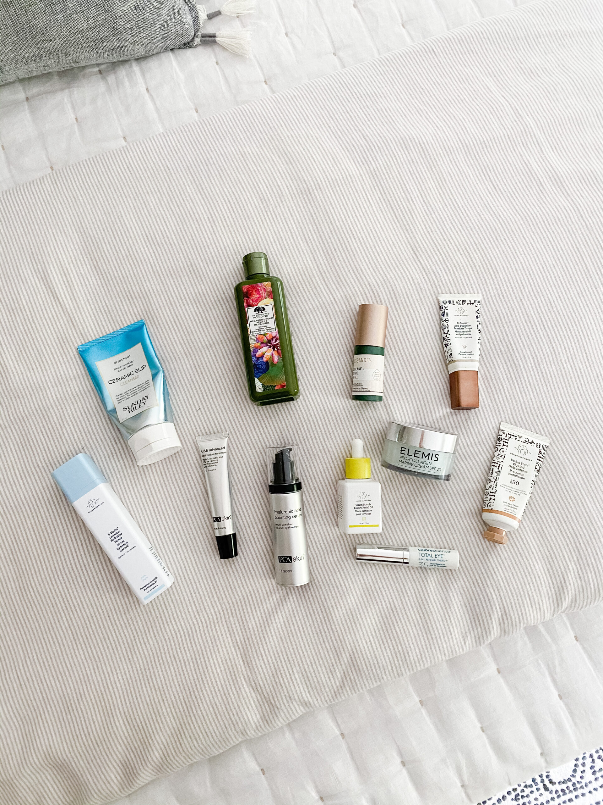 Connecticut life and stule blogger Lauren McBride shares her summer skincare routine, including product reviews and discount codes.