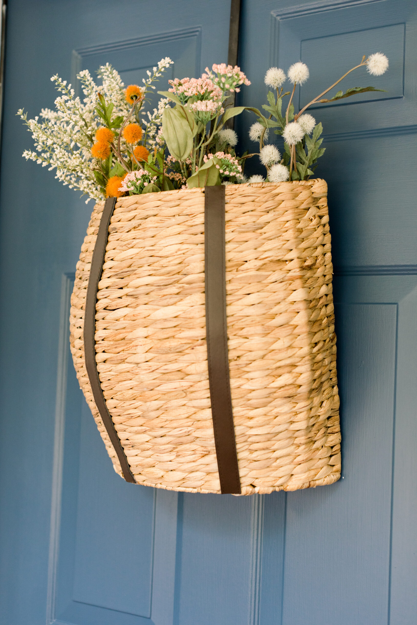 Indoor/Outdoor 17 Woven Door Basket by Lauren McBride