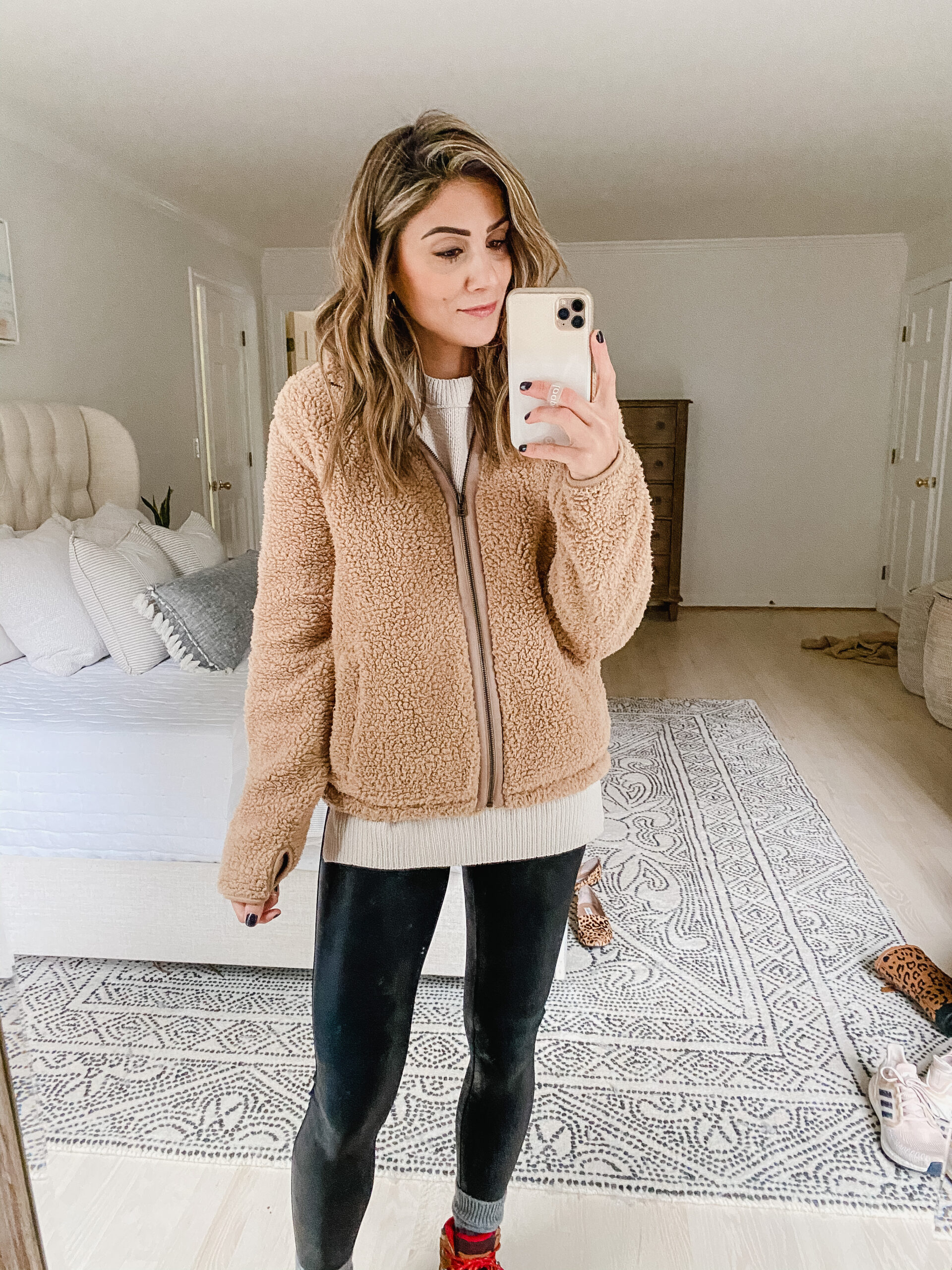 Connecticut life and style blogger Lauren McBride shares her October Old Navy picks featuring fall basics and cozy sweaters.