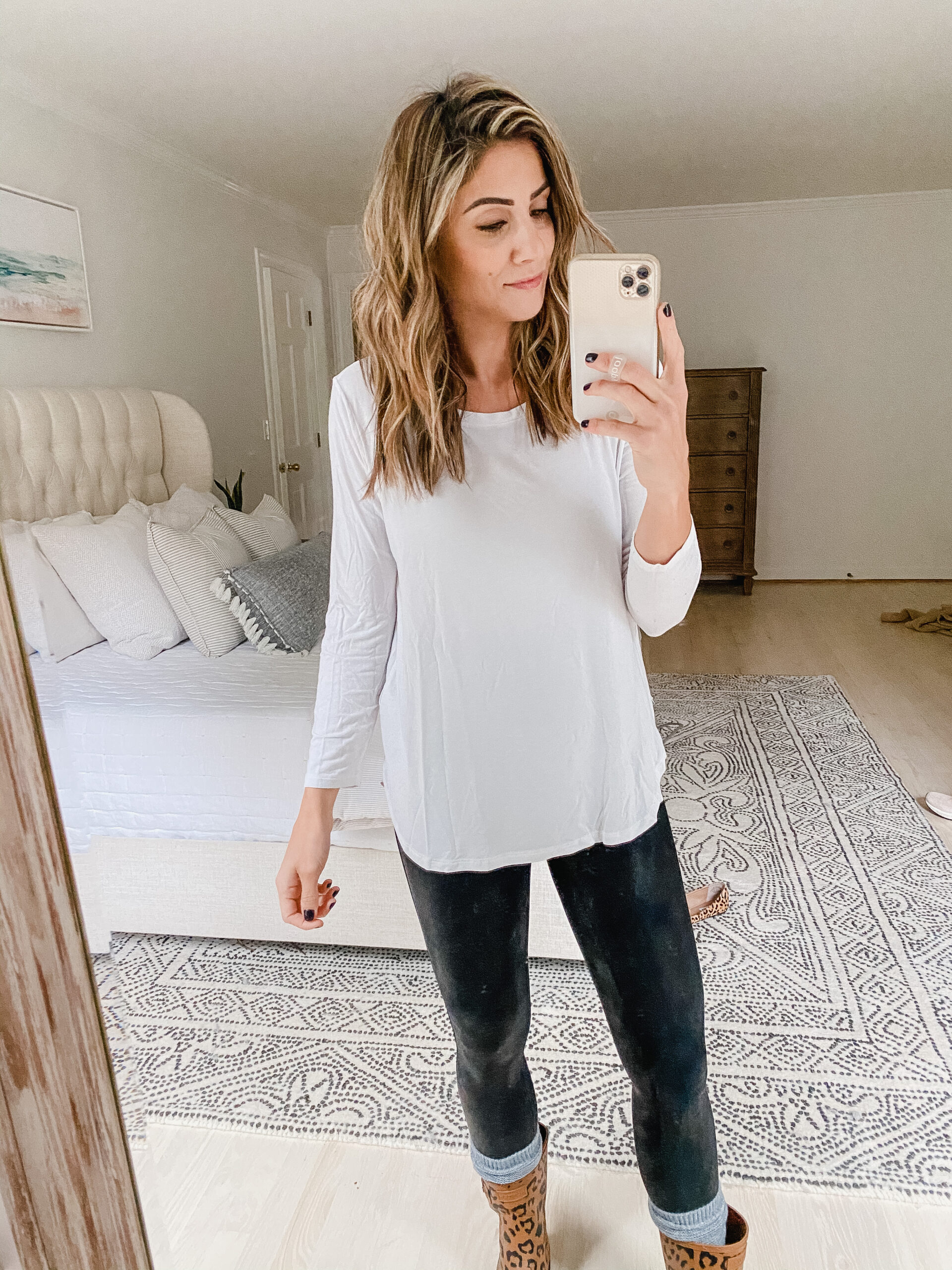 Connecticut life and style blogger Lauren McBride shares her October Old Navy picks featuring fall basics and cozy sweaters.