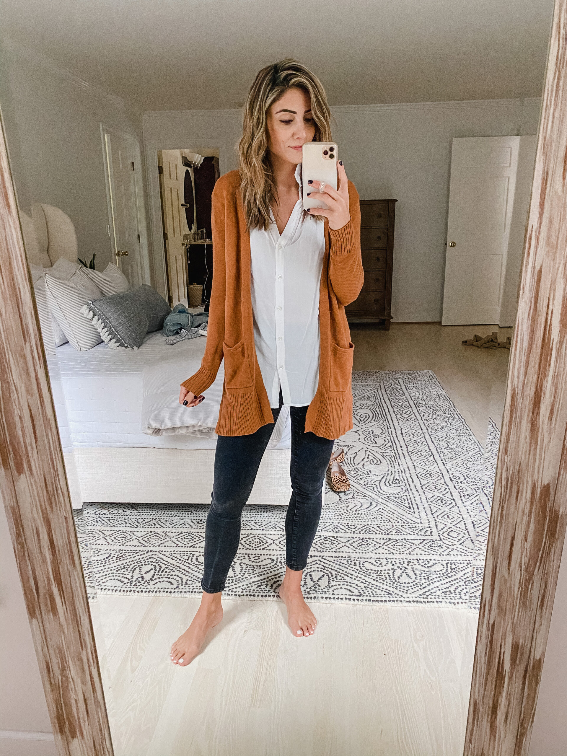 Connecticut life and style blogger Lauren McBride shares her October Old Navy picks featuring fall basics and cozy sweaters.