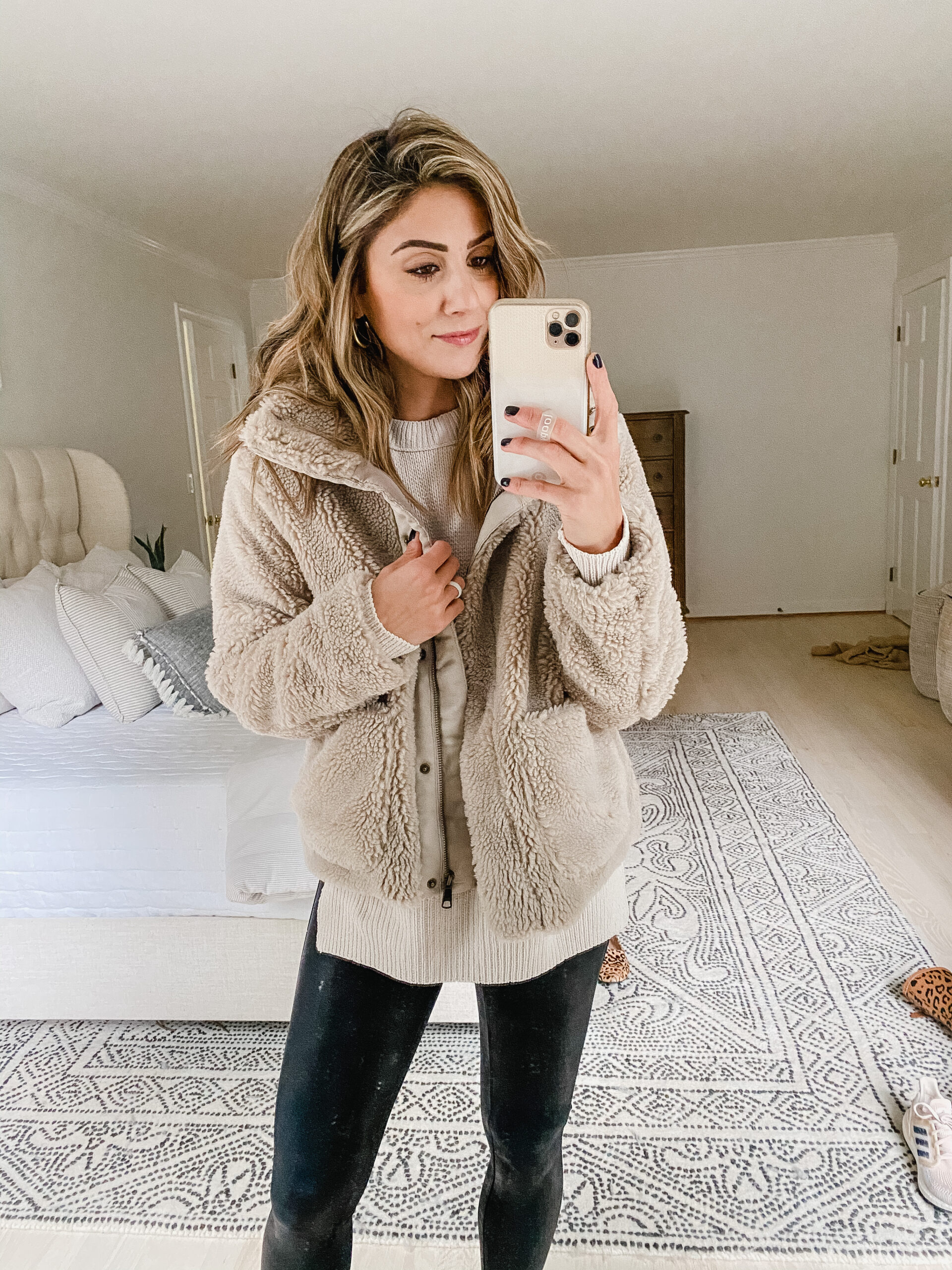 Connecticut life and style blogger Lauren McBride shares her October Old Navy picks featuring fall basics and cozy sweaters.