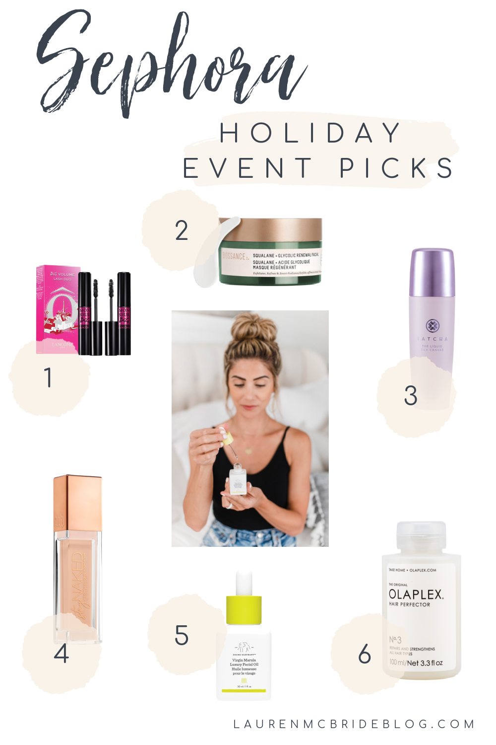 Connecticut life and style blogger Lauren McBride shares her Sephora Holiday Savings Event picks for Beauty Insiders.