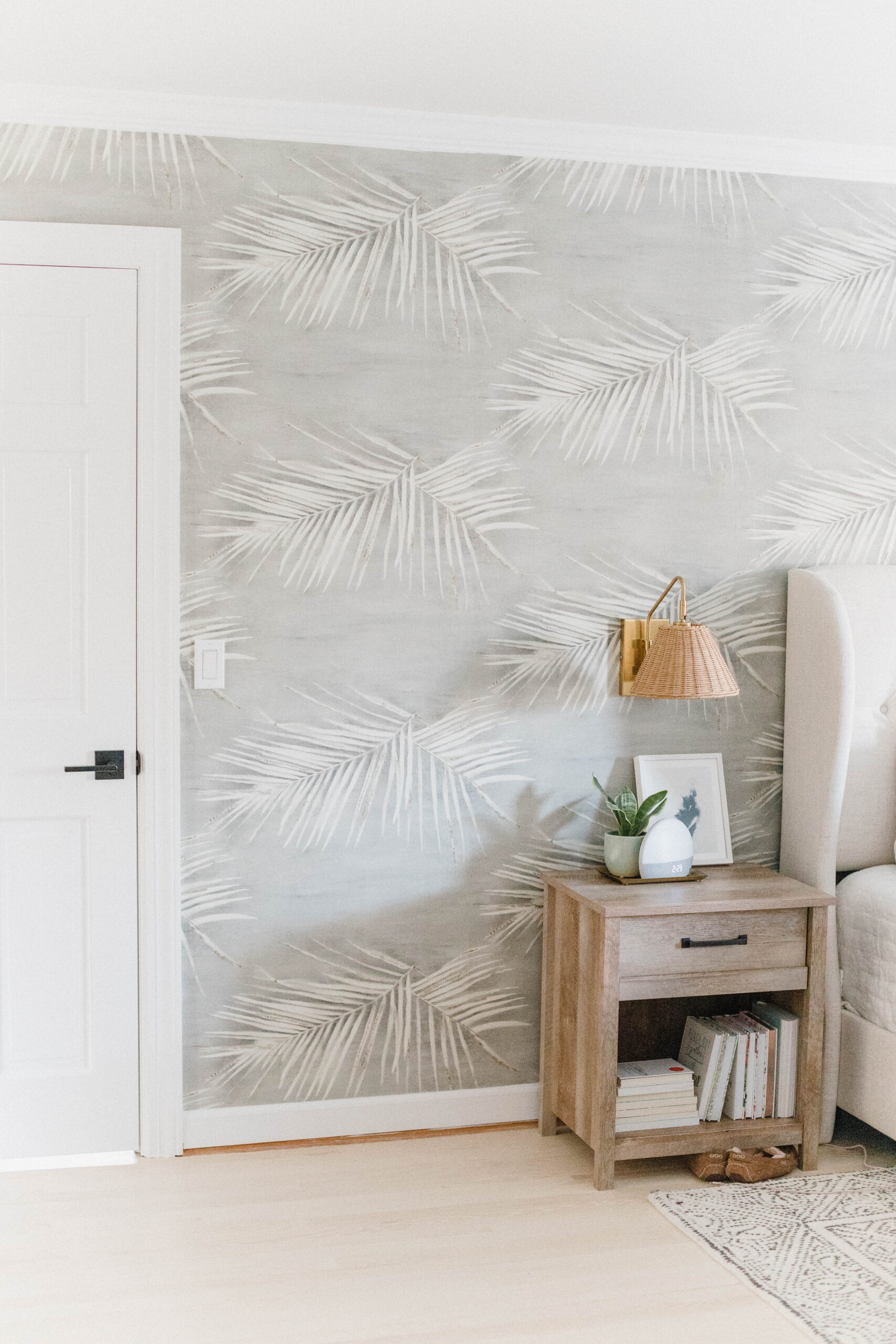 Connecticut life and style blogger Lauren McBride shares how she installed traditional wallpaper and what she learned in the process.