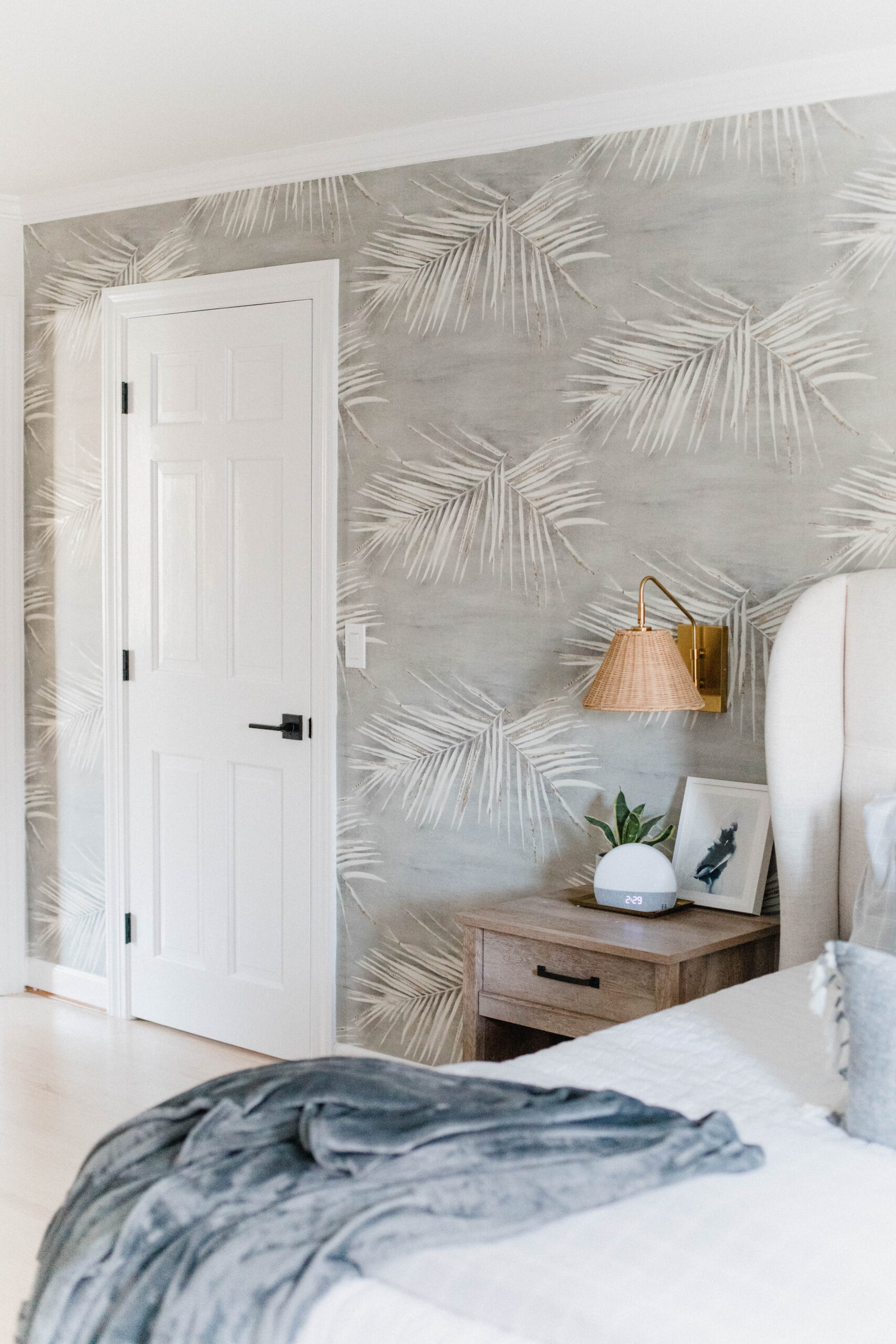 Connecticut life and style blogger Lauren McBride shares how she installed traditional wallpaper and what she learned in the process.