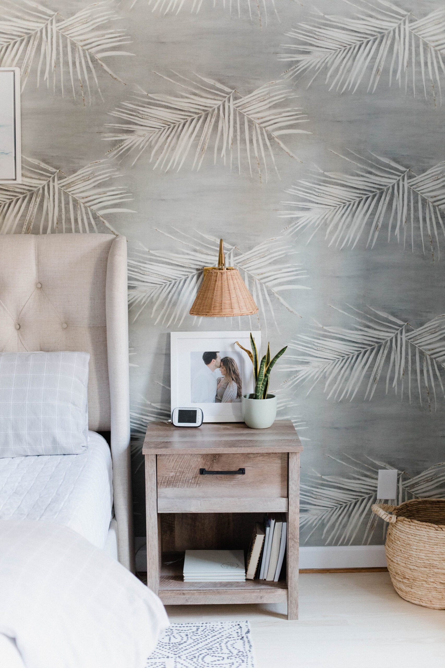 Connecticut life and style blogger Lauren McBride shares how she installed traditional wallpaper and what she learned in the process.