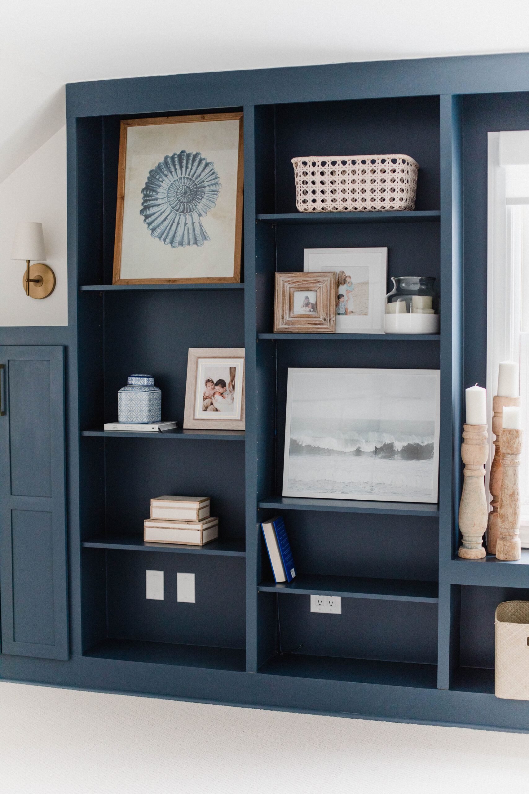 Connecticut life and style blogger Lauren McBride shares the paint colors in her home and one tip on selecting paint colors. 