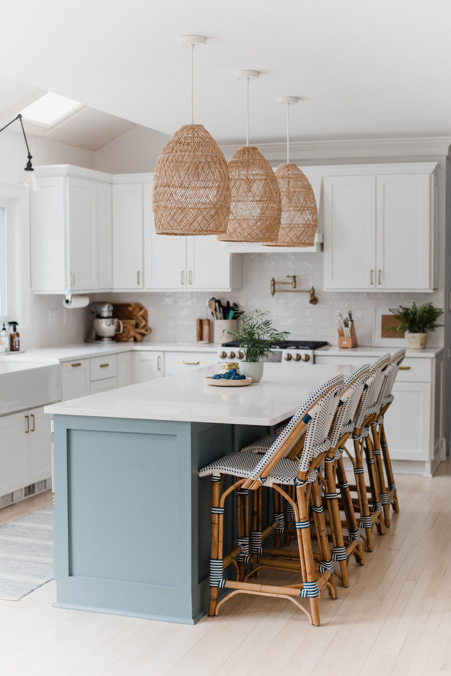 Connecticut life and style blogger Lauren McBride shares the paint colors in her home and one tip on selecting paint colors. 