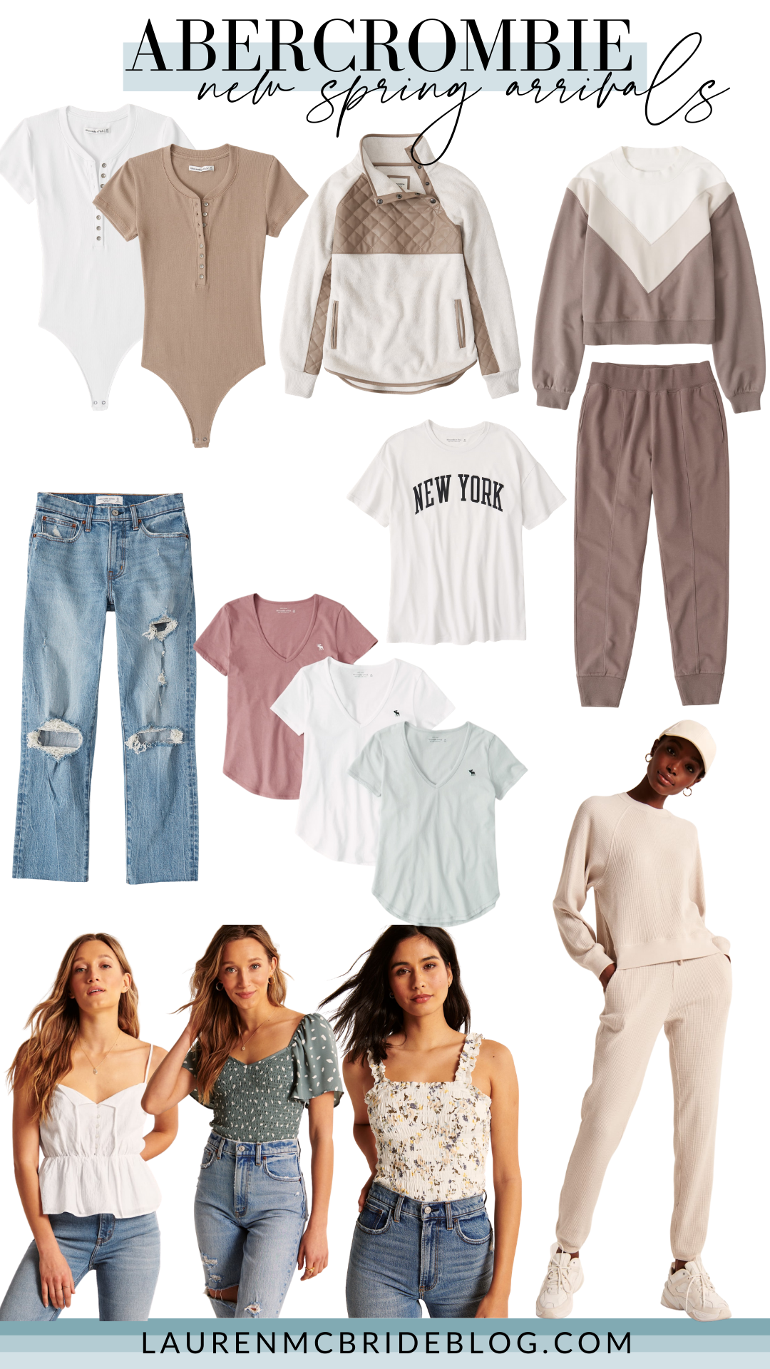 Browsing through Abercrombie New Spring Arrivals? Connecticut blogger Lauren McBride is sharing her top picks of Abercrombie New Spring Arrivals here!