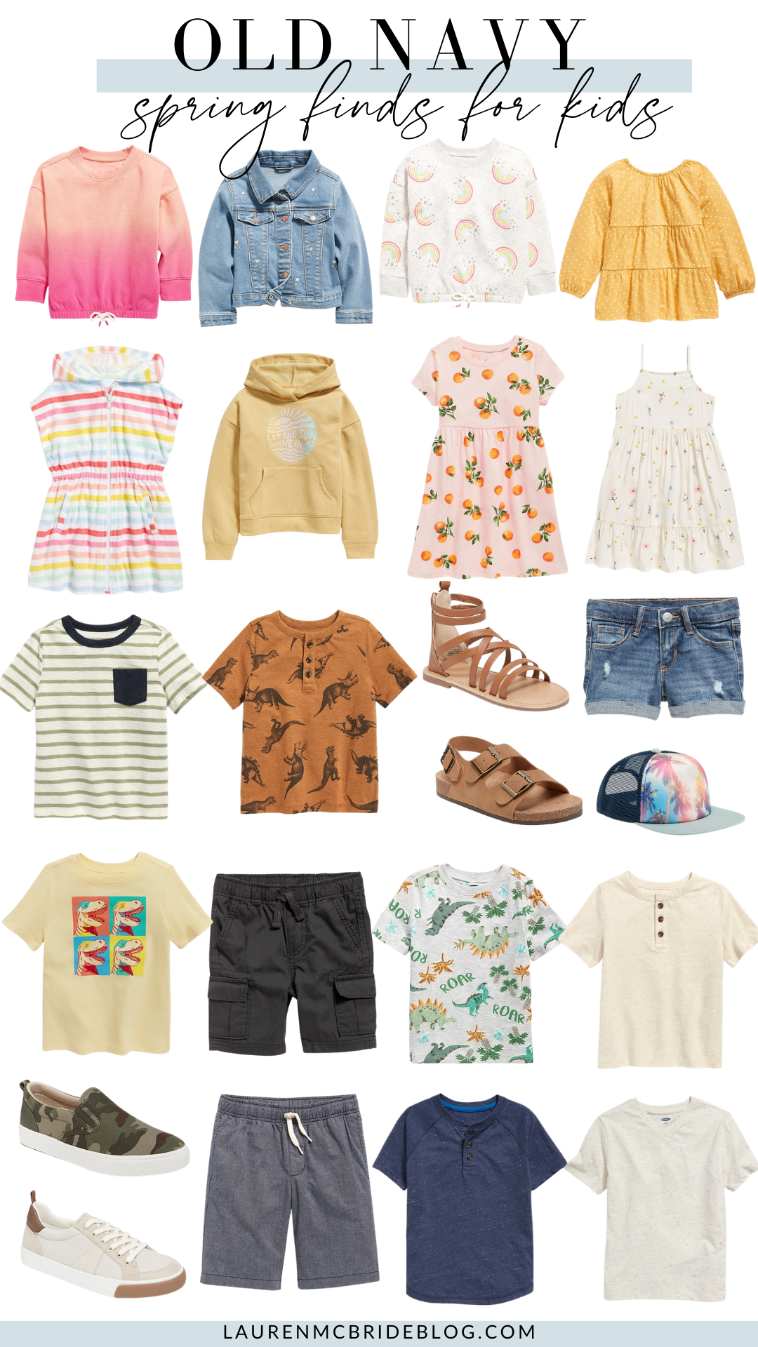 Connecticut life and style blogger Lauren McBride shares her favorite kids picks from the Old Navy spring sale.