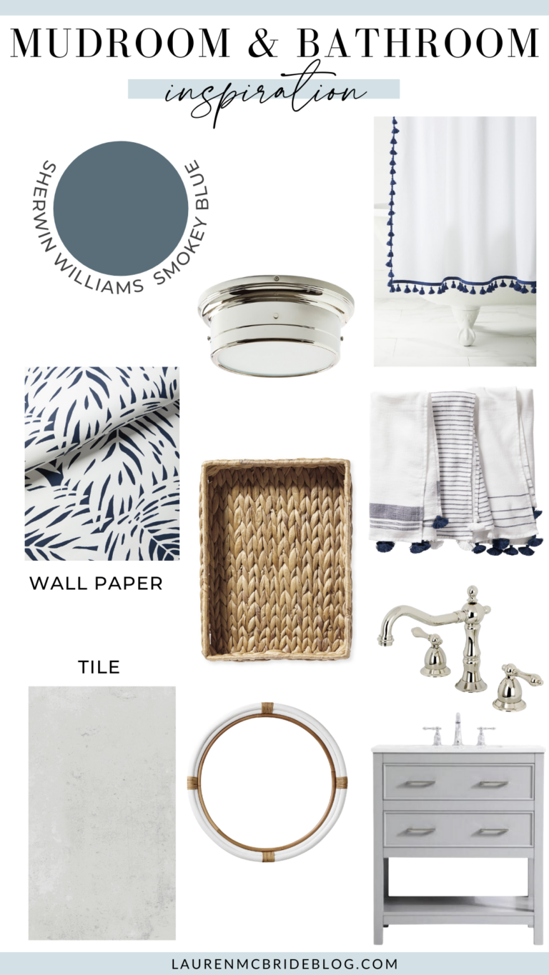 Mudroom + Bathroom Inspiration