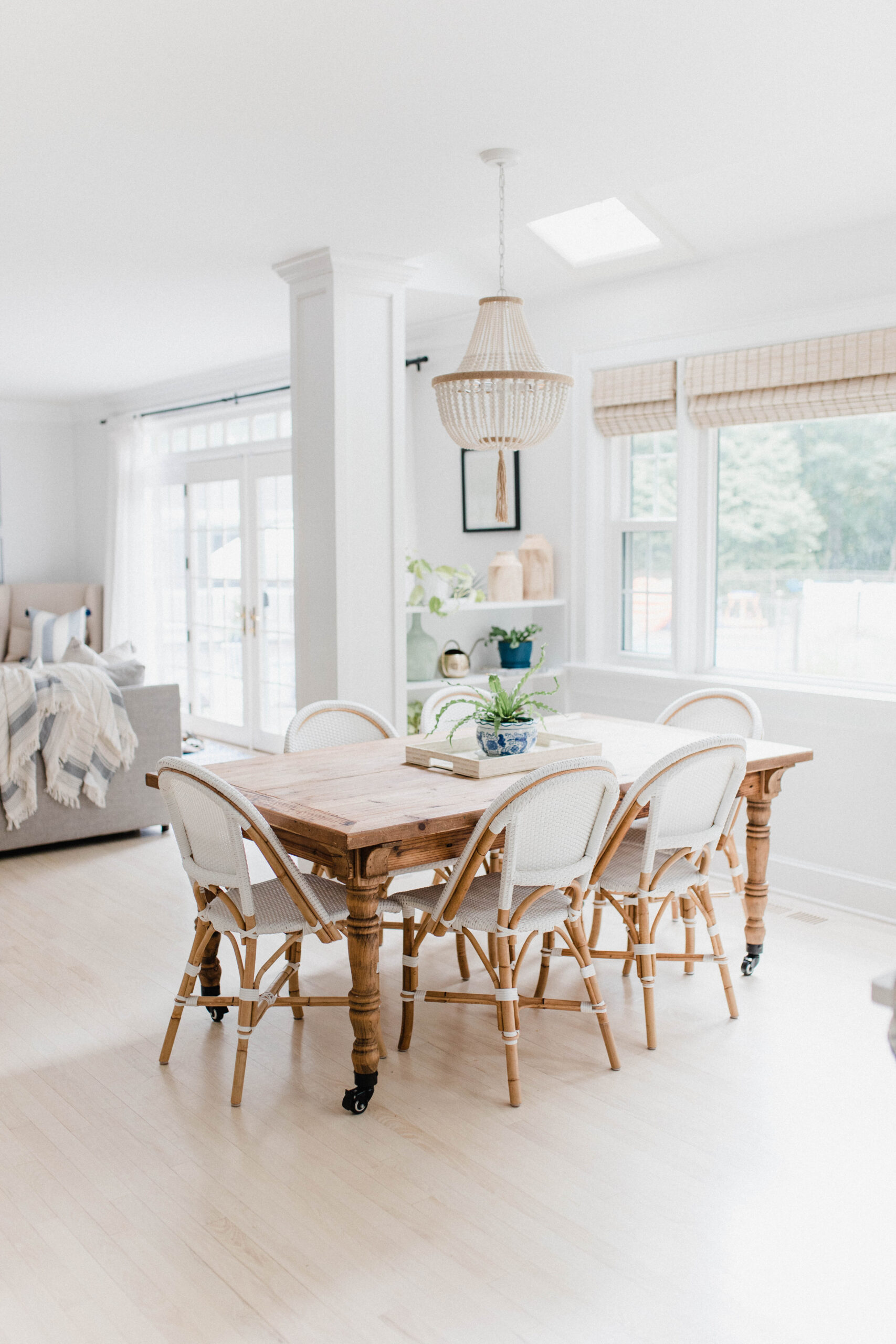 Connecticut life and style blogger Lauren McBride shares a Serena and Lily Riviera Chair Review, including comfort, durability, and more. 