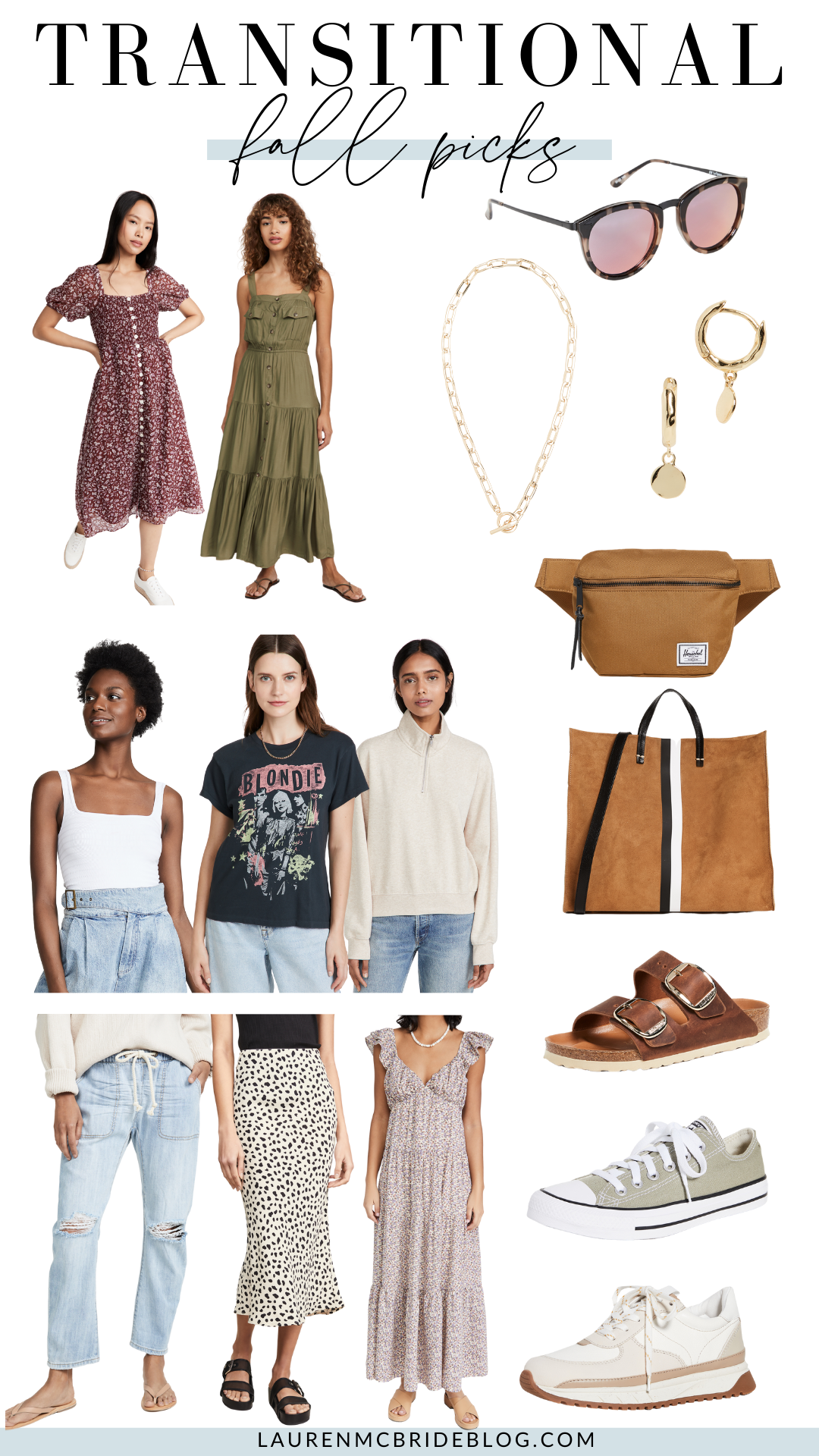 Transitional Fall Closet Picks - Lauren McBride