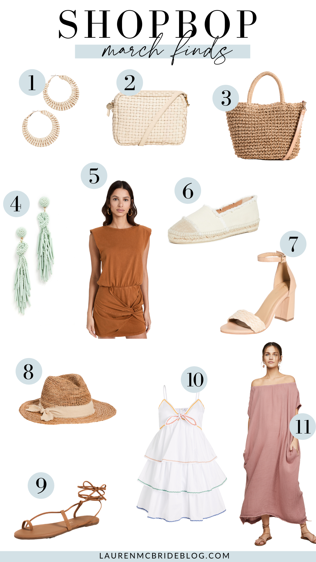 Curious what Shopbop March Finds I am currently loving? Click here to see my spring wardrobe updated picks just in time for warmer weather!