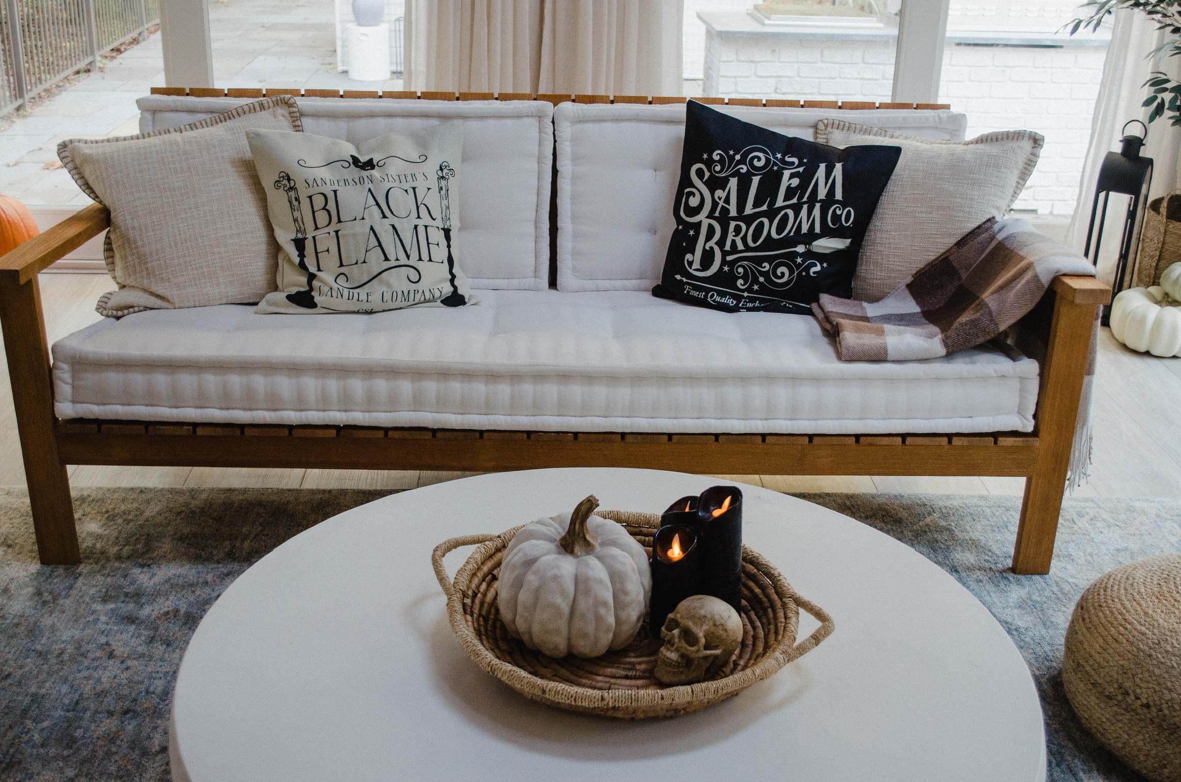 Connecticut life and style blogger Lauren McBride shares Halloween Party Decor Ideas, including Harry Potty themed and neutral decor.