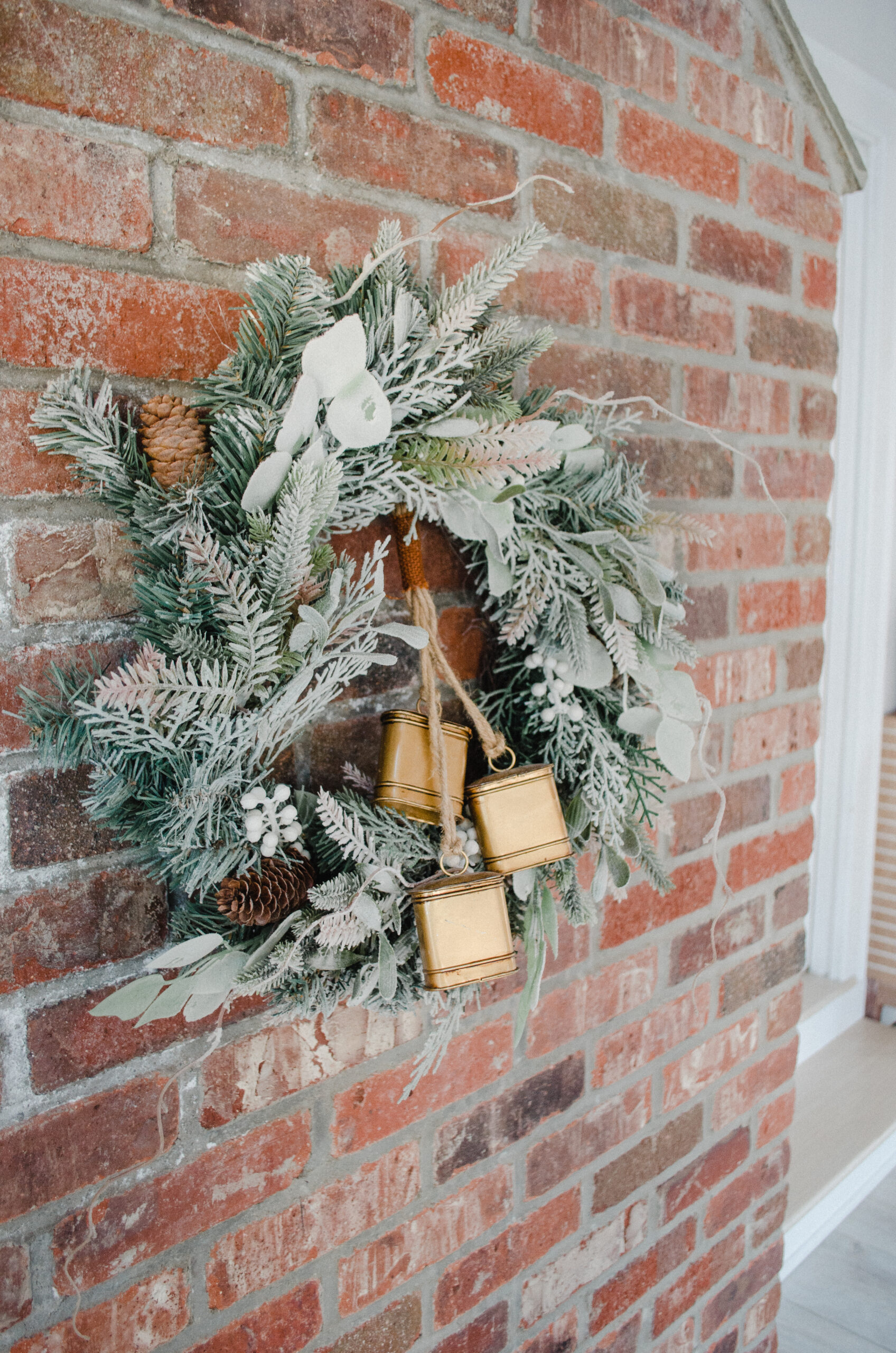 Connecticut life style blogger Lauren McBride shares a photo of her Enchanted Forest Christmas decor.