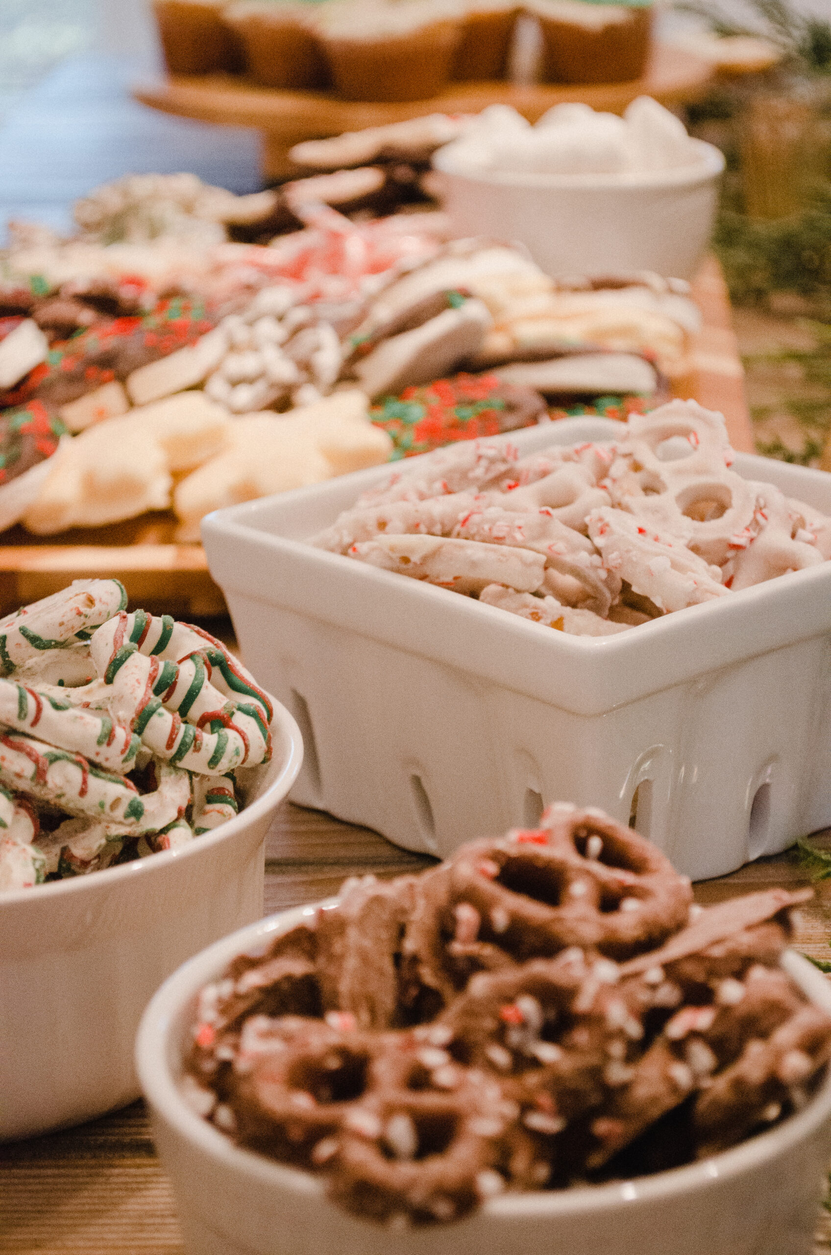 Connecticut life style blogger Lauren McBride shares a photo of her holiday dessert treats.