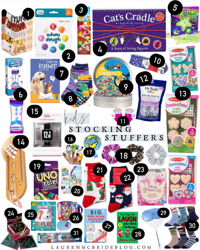 31 under $30: Kids Stocking Stuffers
