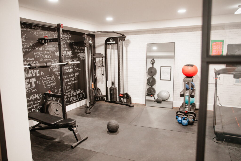 Home Tour: Home Gym | Final Reveal of Our Home Gym! - Lauren McBride