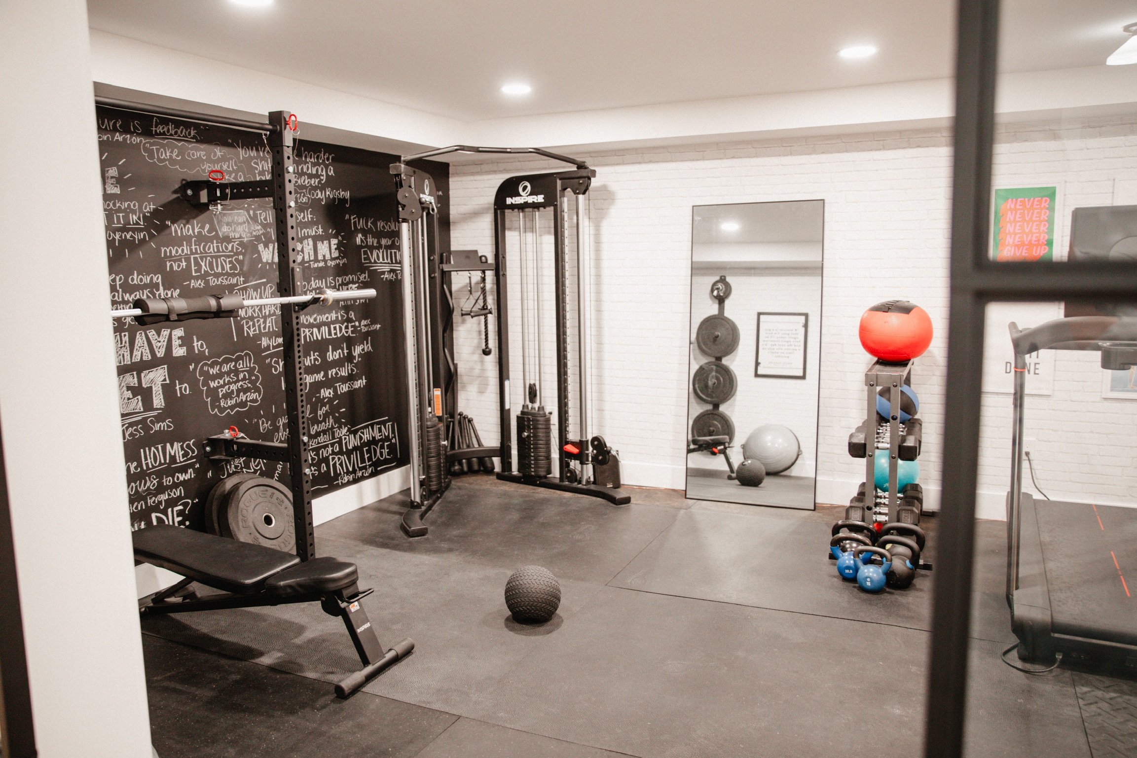 Home Tour: Home Gym  Final Reveal of Our Home Gym! - Lauren McBride