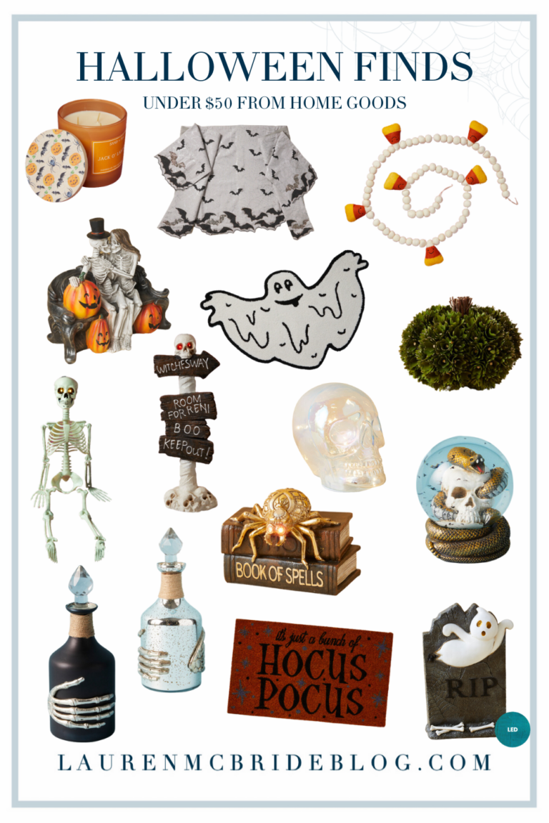 Halloween Decor Finds Under $50 from Home Goods
