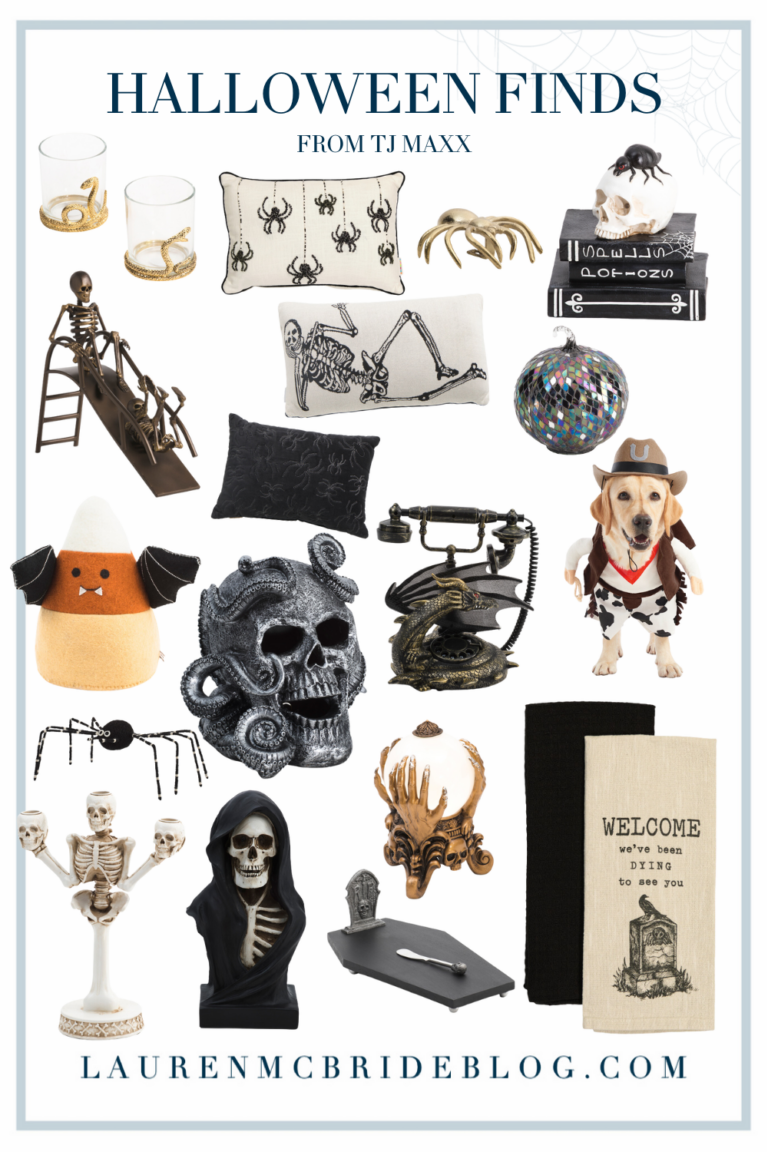 Find the Perfect Fall 2023 & Halloween Decor at TJ Maxx