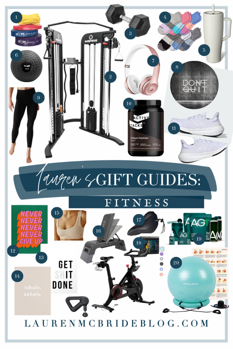 Gift Guide: The Ultimate Gifts for the Fitness Lover