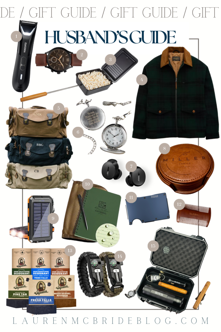 The Ultimate Husband Gift Guide: Timeless Gifts He’ll Love