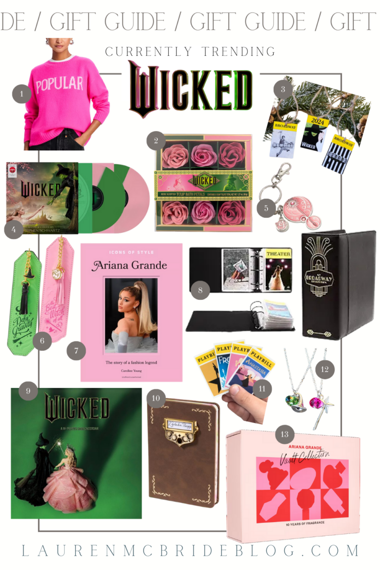 Magical Gift Guide for Wicked Fans: Unique Ideas for Every Elphaba and Glinda Lover
