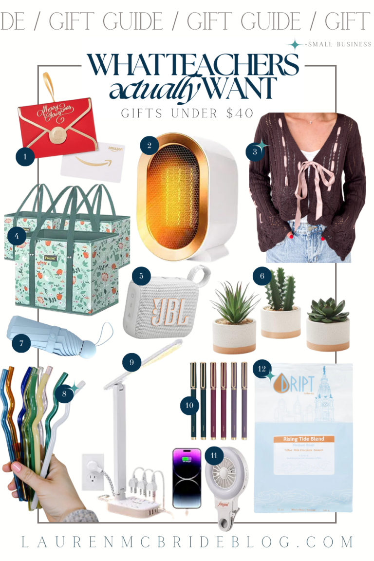 What Teachers Actually Want: Thoughtful Gifts Under $40