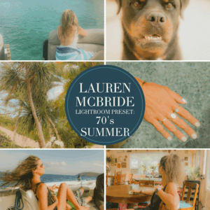 Lauren McBride Lightroom Preset: 70's Summer