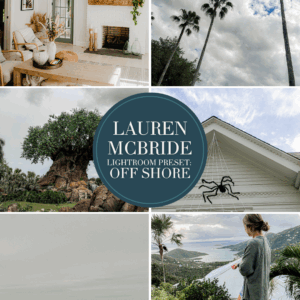 Lauren McBride Lightroom Preset: Off Shore