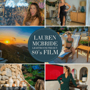 Lauren McBride Lightroom Preset: 80's Film