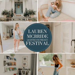 Lauren McBride Lightroom Preset: Festival