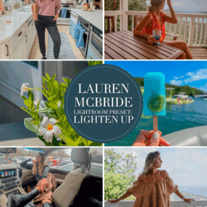 Lauren McBride Lightroom Preset: Lighten Up