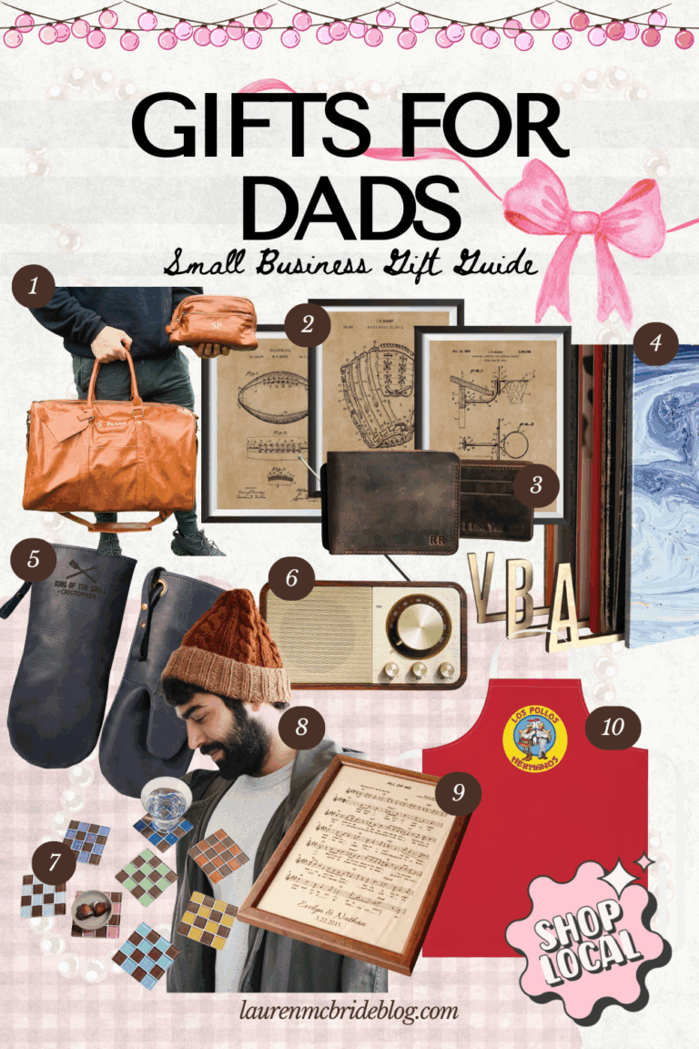 Small Business Saturday Gift Guide: 10 Great Gifts for Dad